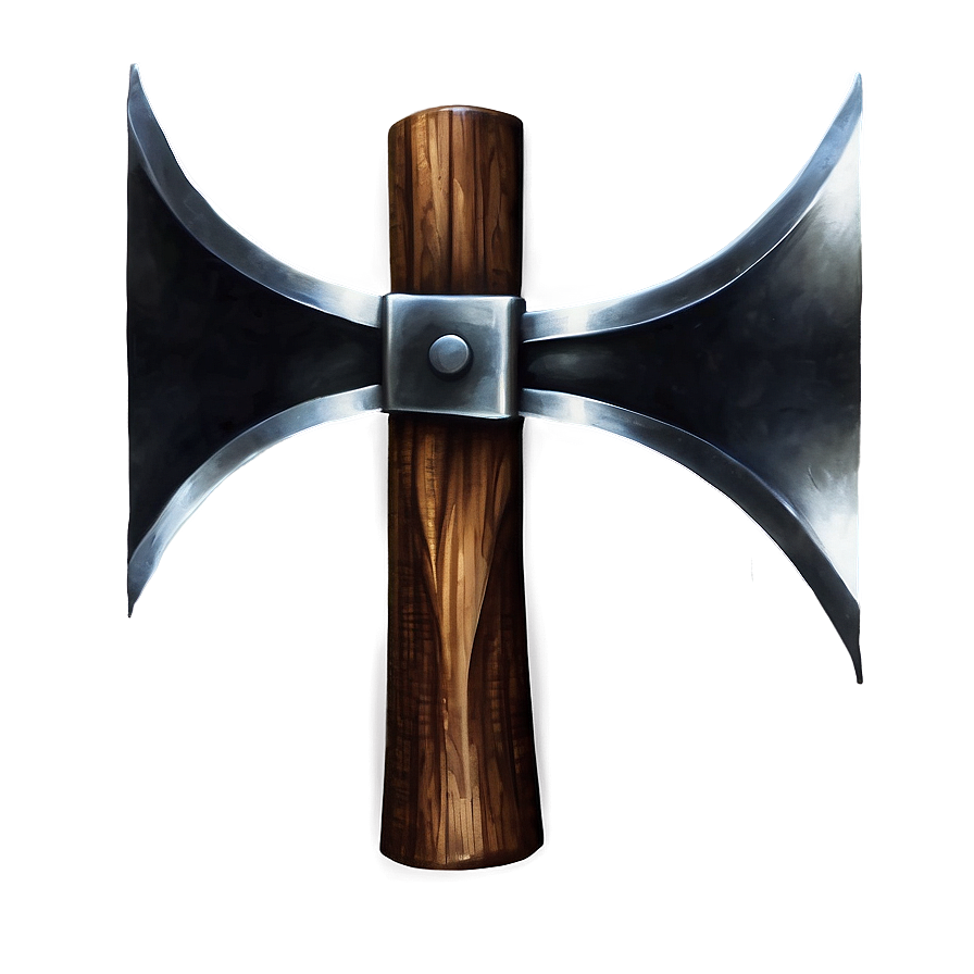 Realistic Ax Art Png 06262024 PNG