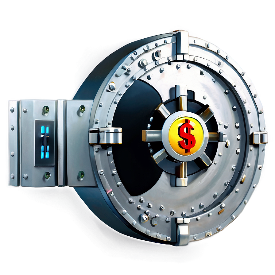 Realistic Bank Vault Png Fvc PNG