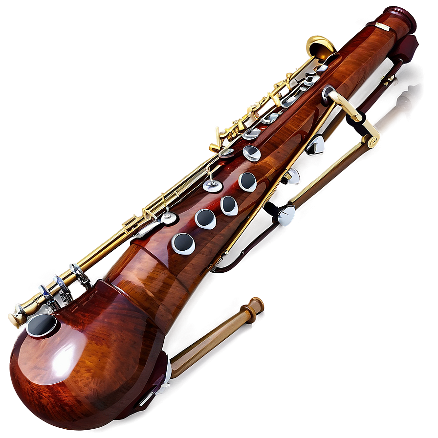 Realistic Bassoon Drawing Png 06272024 PNG
