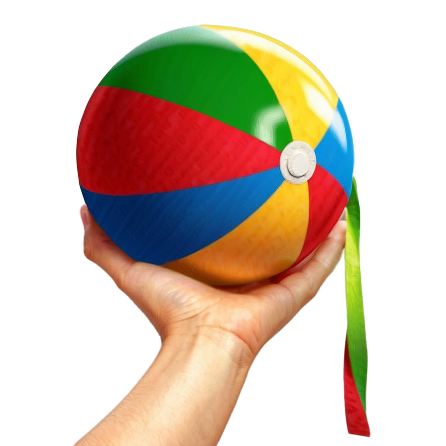 Realistic Beach Ball Png 05242024 PNG