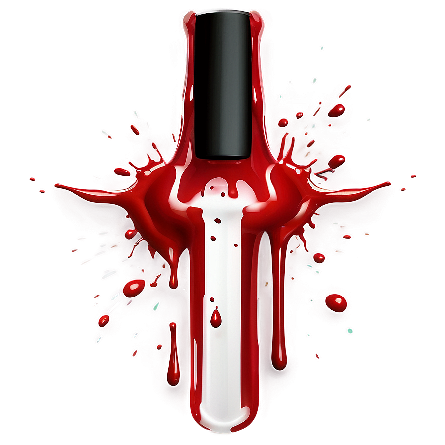 Realistic Blood Splatter Design Png 04302024 PNG