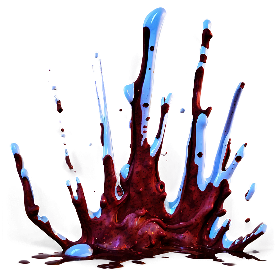 Realistic Blood Splatter Png 37 PNG