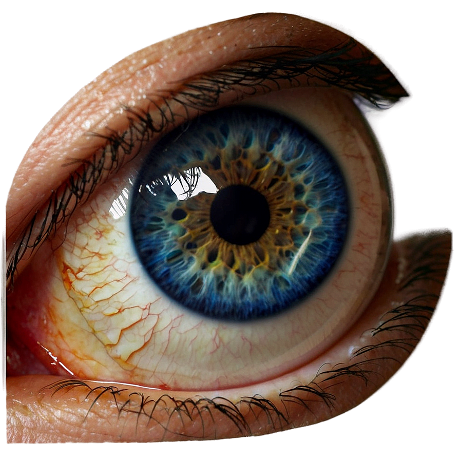 Realistic Blue Eyes Png 06122024 PNG