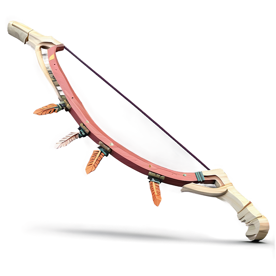 Realistic Bow And Arrow Model Png 05252024 PNG
