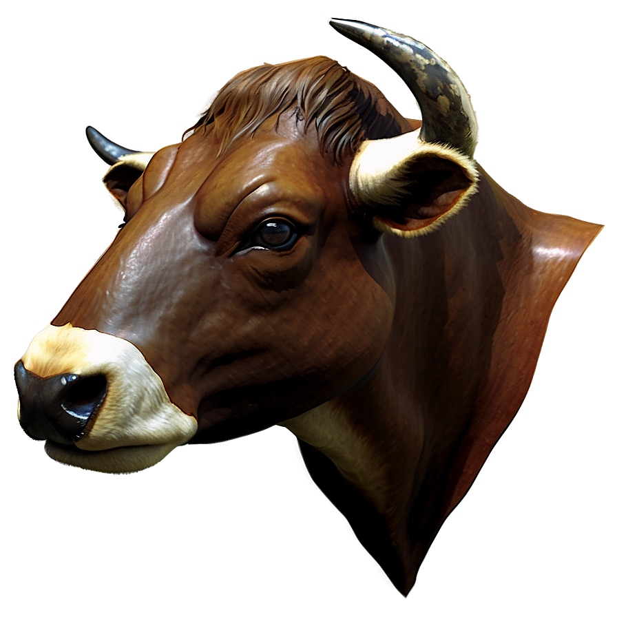 Realistic Bull Head Png Iqn86 PNG