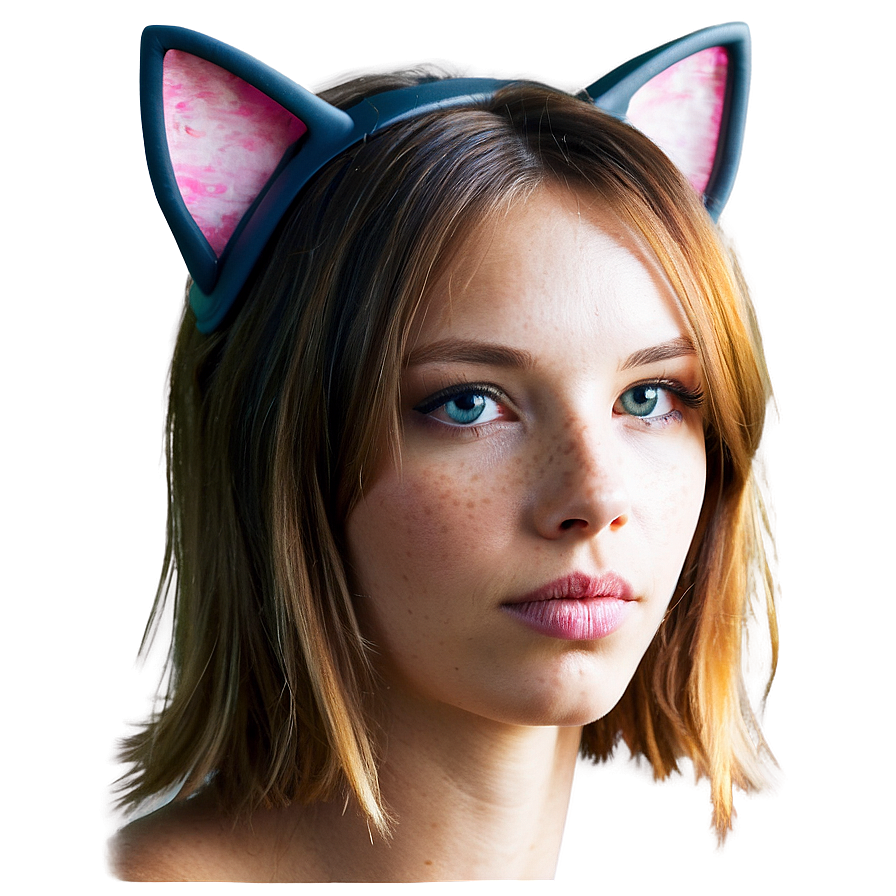 Download Realistic Cat Ears Graphic Png Tth20 | Wallpapers.com