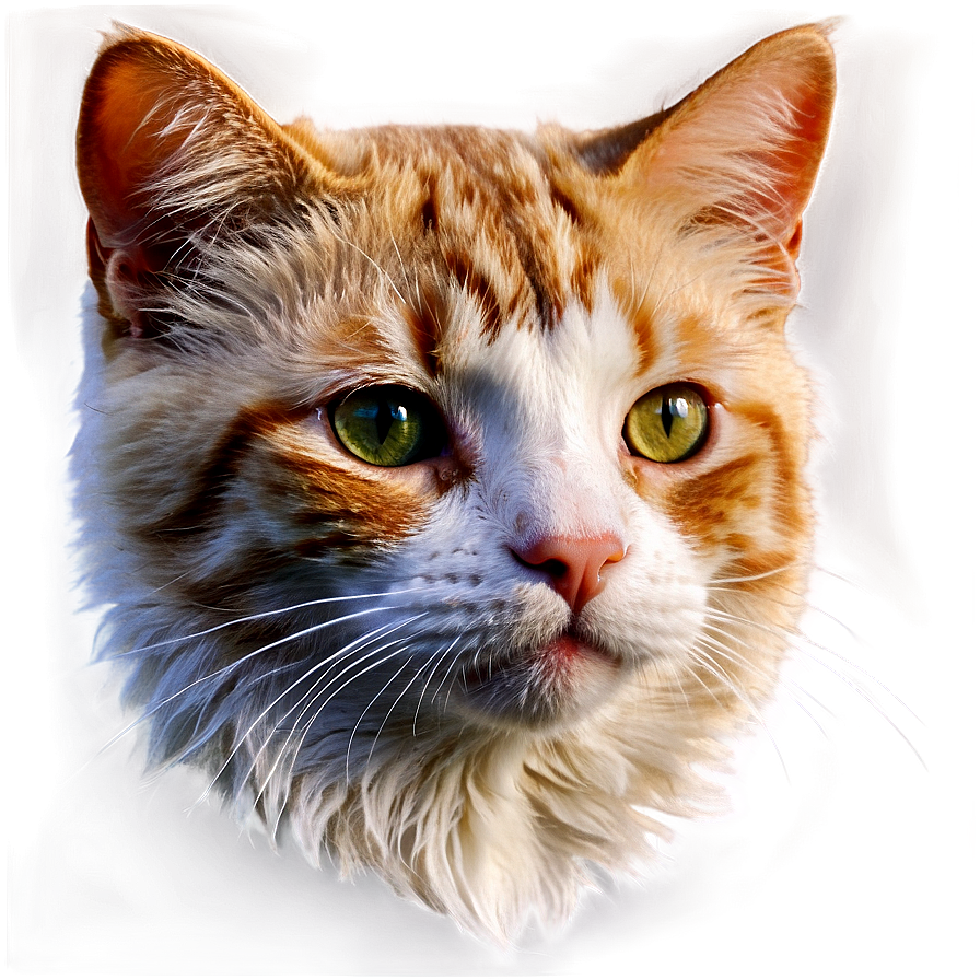 Realistic Cat Face Png 13 PNG