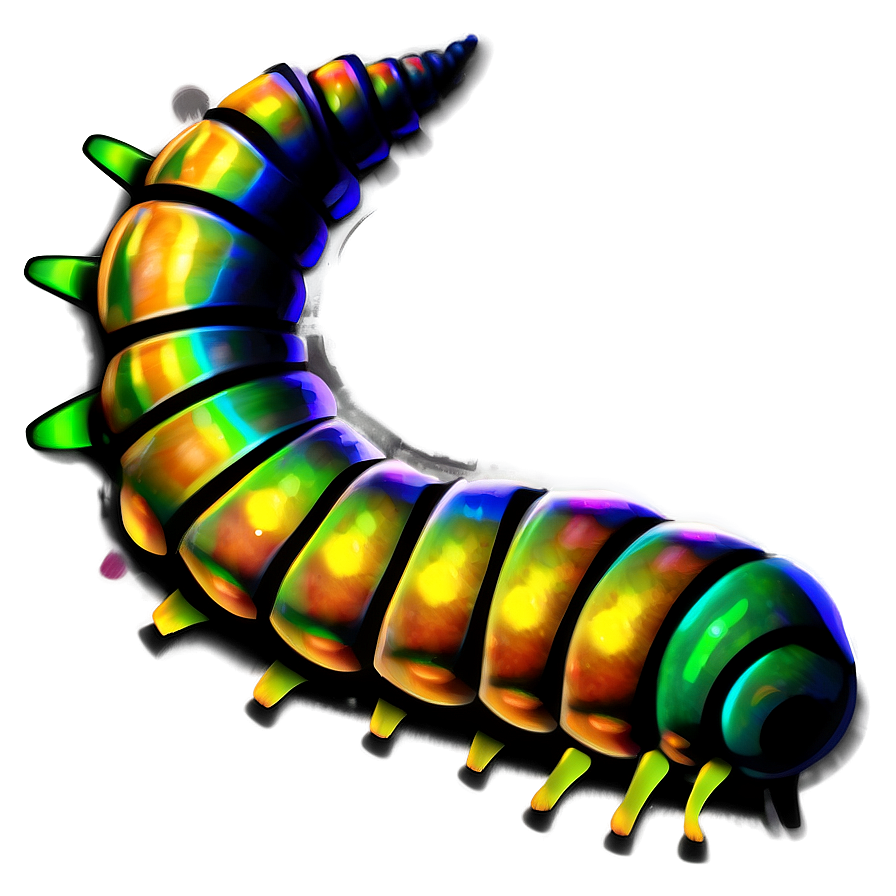 Download Realistic Caterpillar Design Png 62 | Wallpapers.com