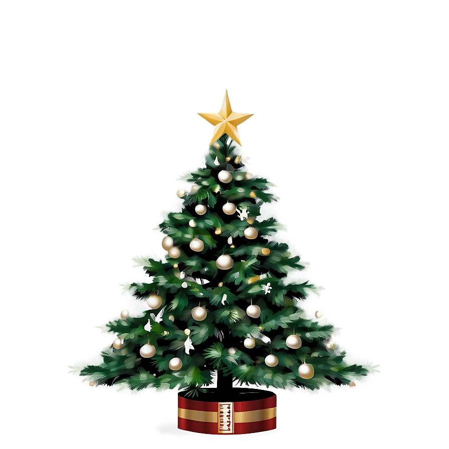Realistic Christmas Tree Png 04292024 PNG