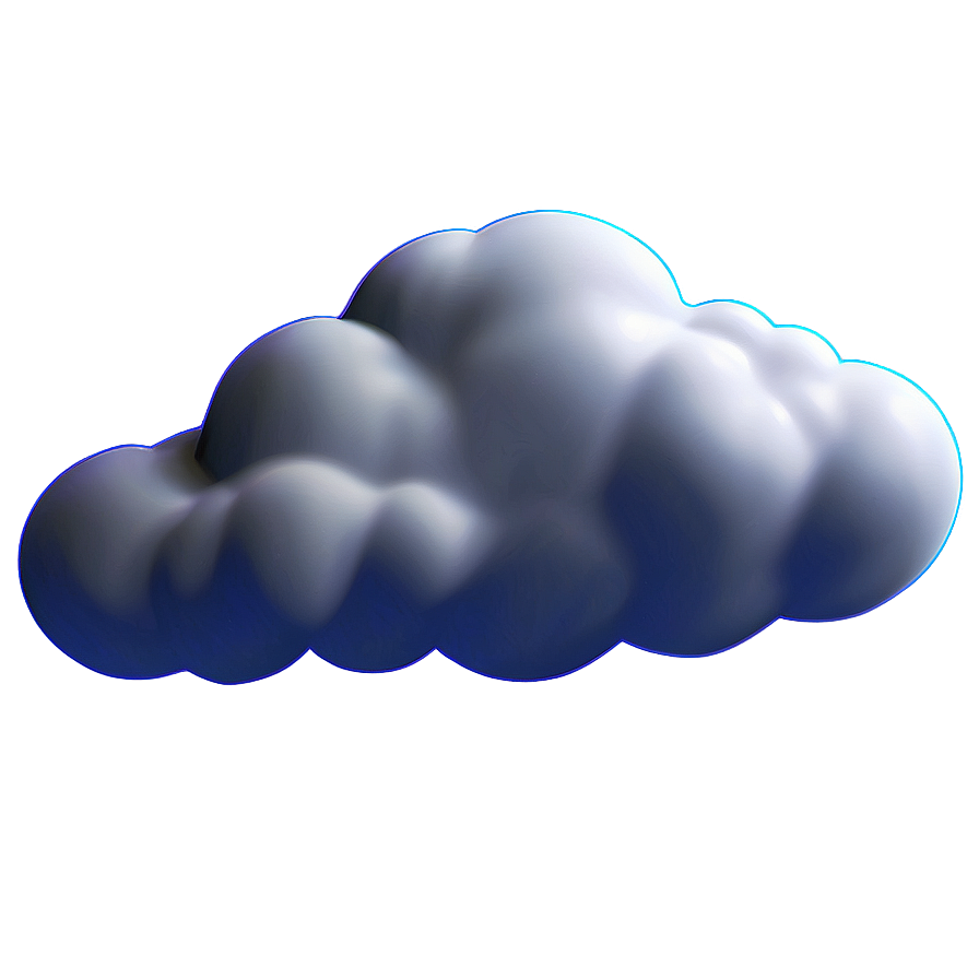 Realistic Cloud Vector Image Png 95 PNG