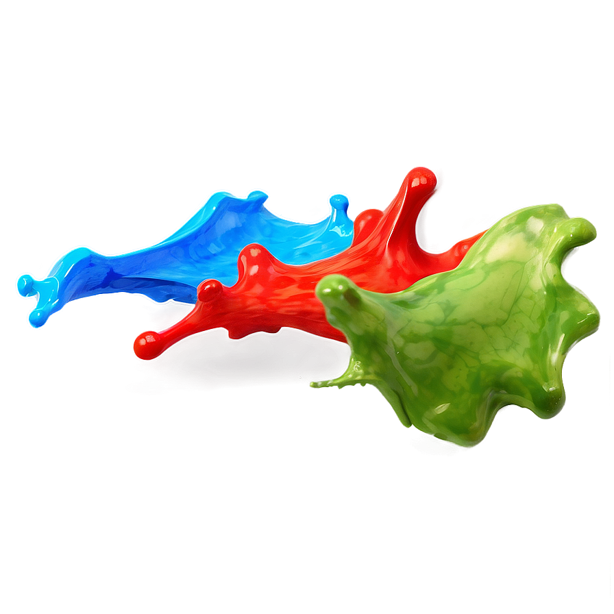 Realistic Color Splash Png 06252024 PNG