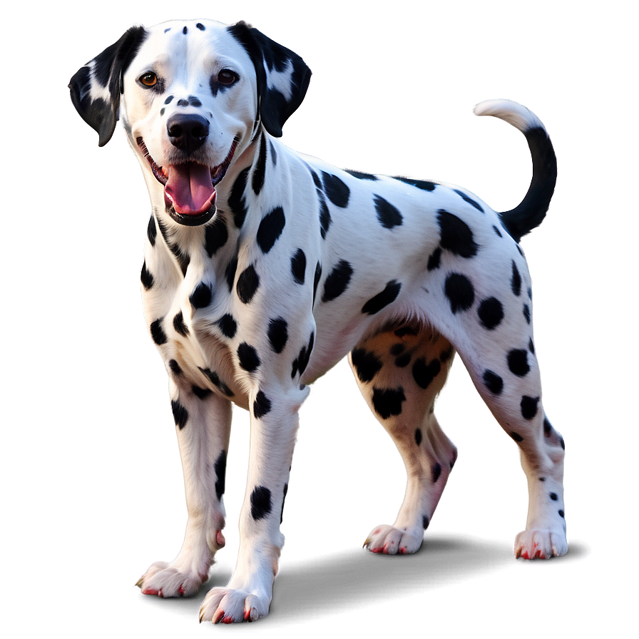 Download Realistic Dalmatian Illustration Png 75 | Wallpapers.com