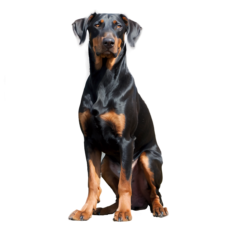 Realistic Doberman Png Npb PNG