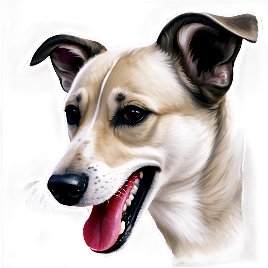 Realistic Dog Face Drawing Png 06212024 PNG