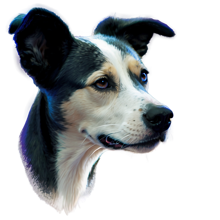 Realistic Dog Face Drawing Png Dtc PNG