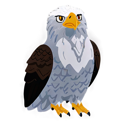 Realistic Eagle Drawing Png A PNG