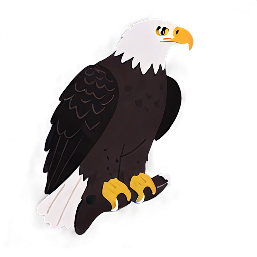 Realistic Eagle Drawing Png D PNG