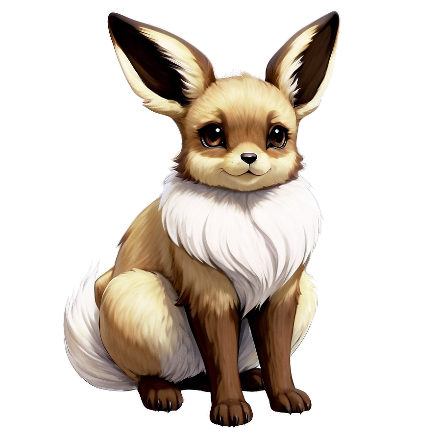 Realistic Eevee Art Png Dbd PNG