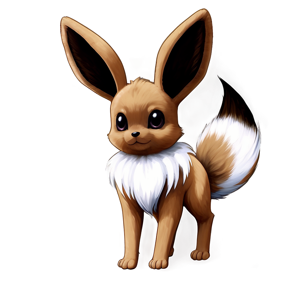 Download Realistic Eevee Art Png Exg36 | Wallpapers.com