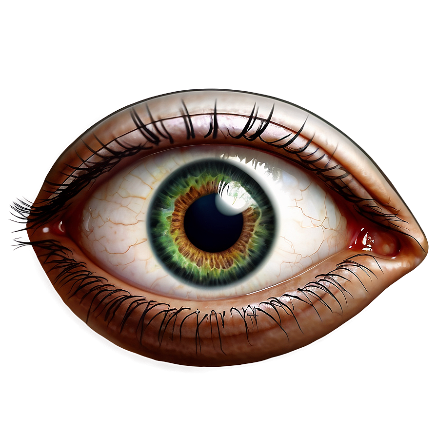 Download Realistic Eye Drawing Png Kpo54 | Wallpapers.com