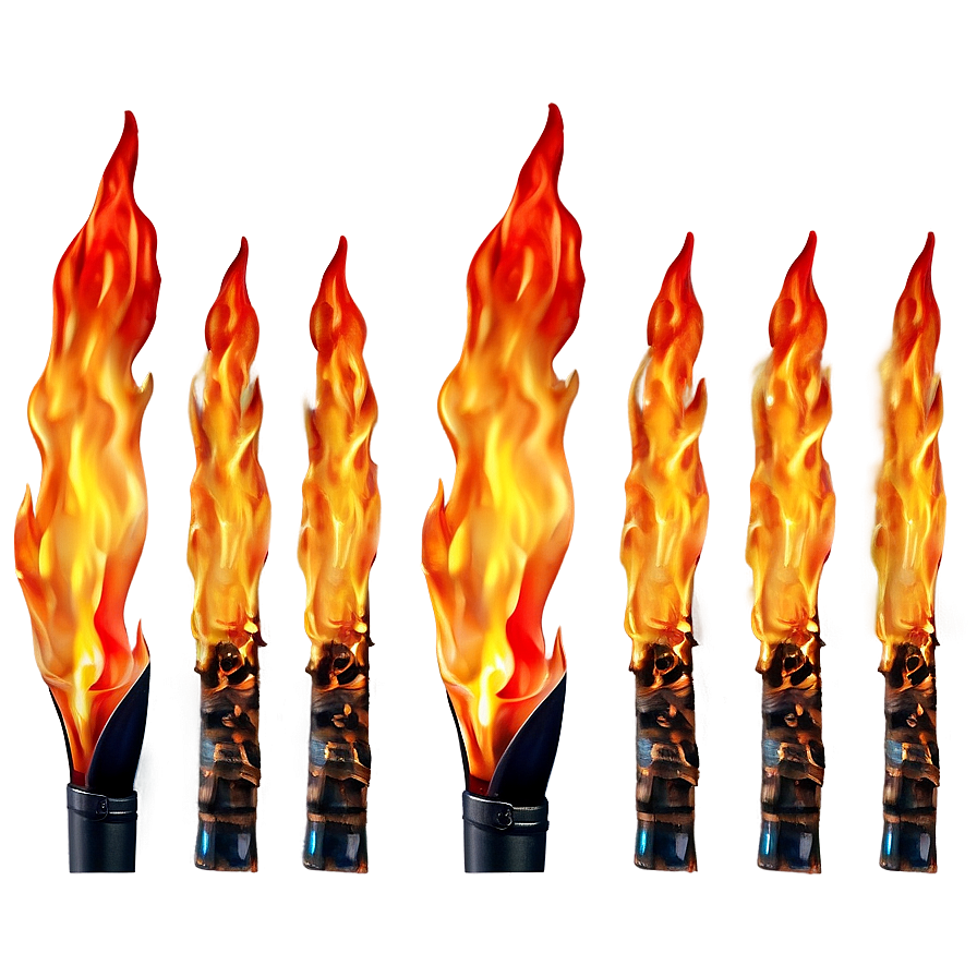 Realistic Flame Png C PNG