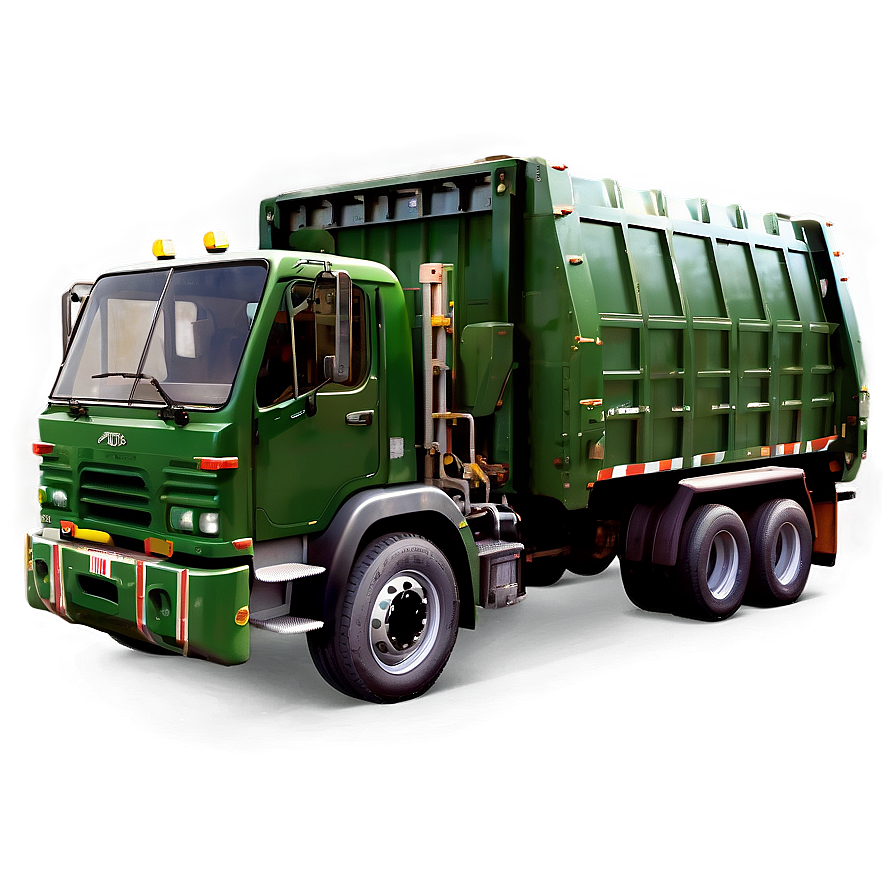 Realistic Garbage Truck Png Rfo PNG