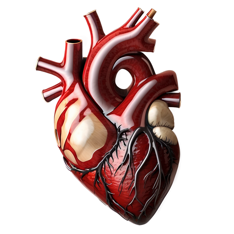 Realistic Heart Artwork Png Ngc95 PNG