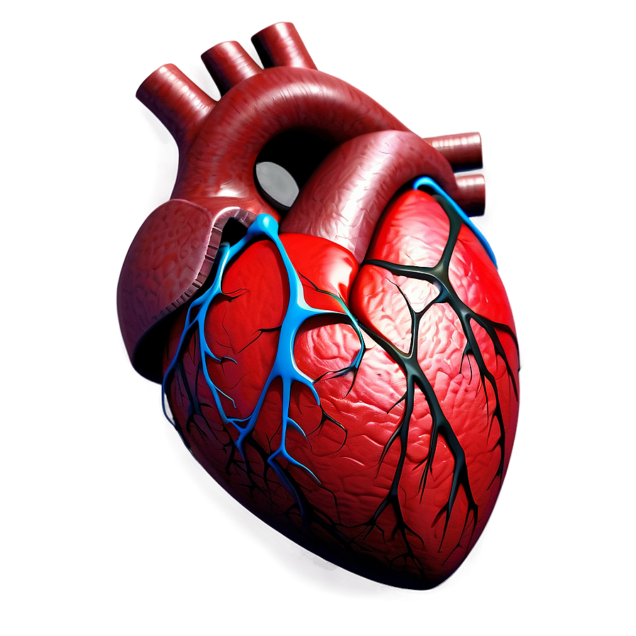 Realistic Heart Picture Png A PNG
