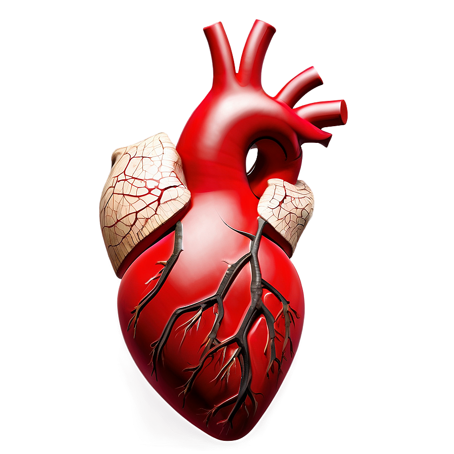Realistic Heart Picture Png C PNG