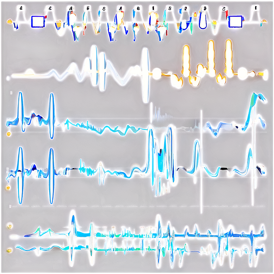 Realistic Heartbeat Trace Png Pjc PNG