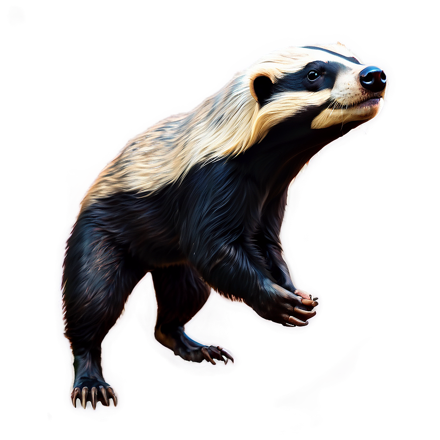 Realistic Honey Badger Drawing Png 33 PNG