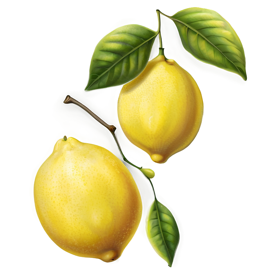 Realistic Lemon Png 61 PNG