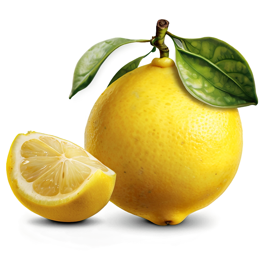 Realistic Lemon Png Fqp90 PNG