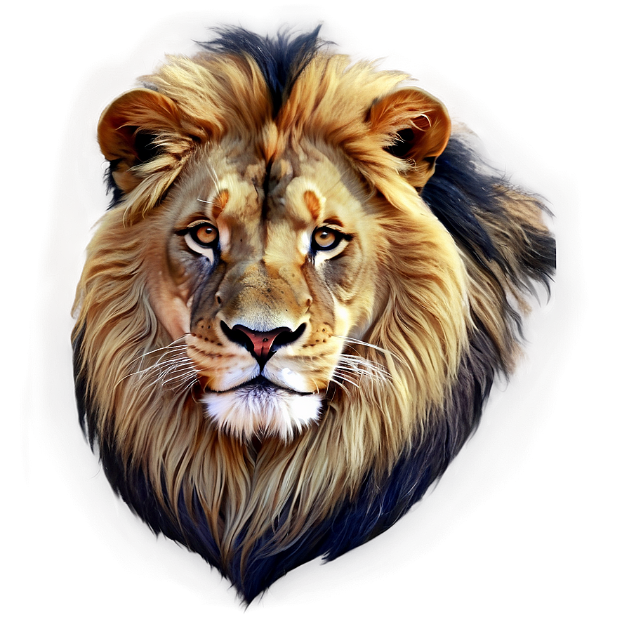 Realistic Lion Drawing Png 70 PNG