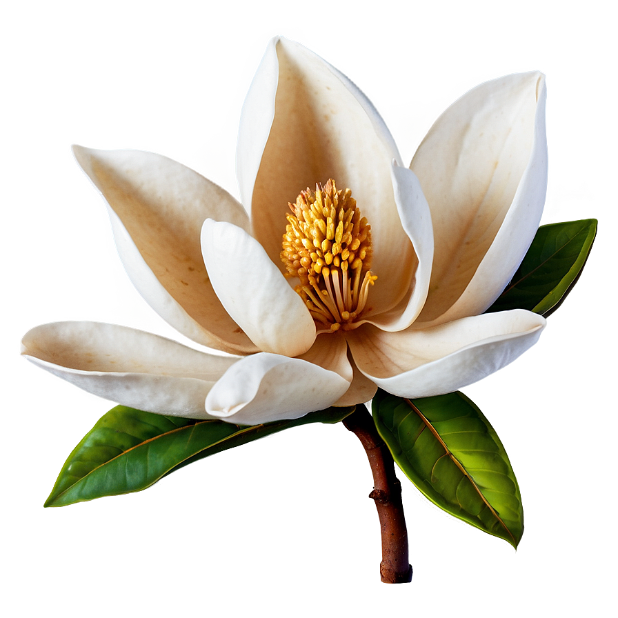 Realistic Magnolia Flower Image Png 06252024 PNG