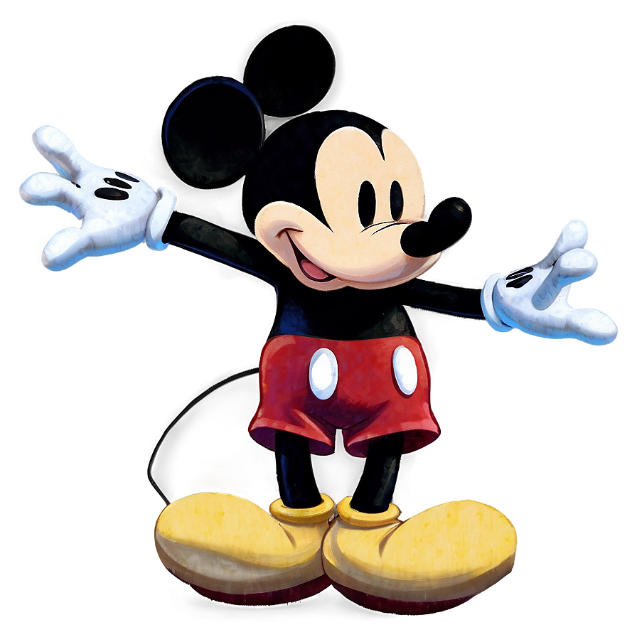 Download Realistic Mickey Mouse Shadow Png 82 | Wallpapers.com