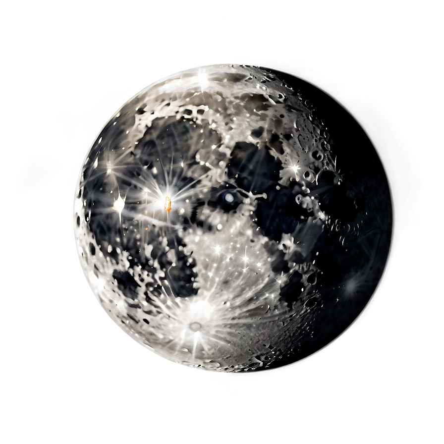 Realistic Moon Transparent Png Lbm69 PNG