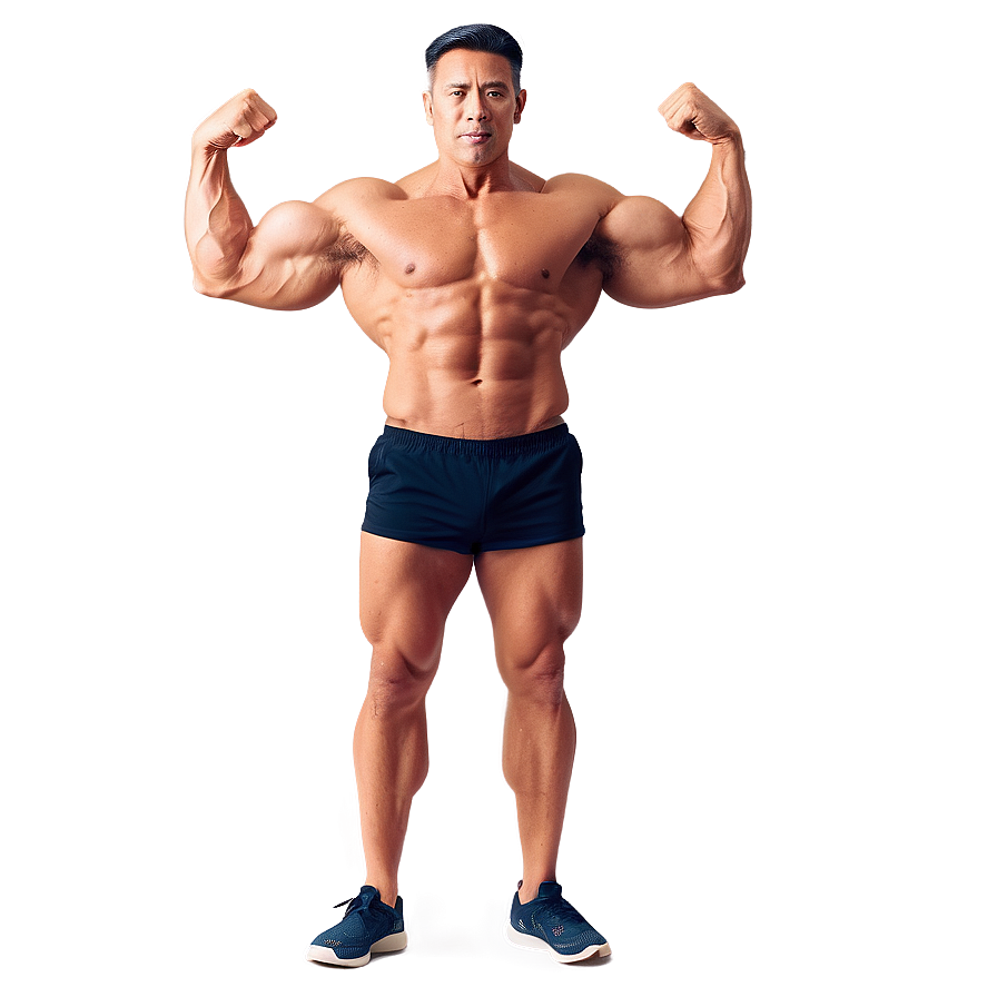 Realistic Muscle Man Png Ddy PNG