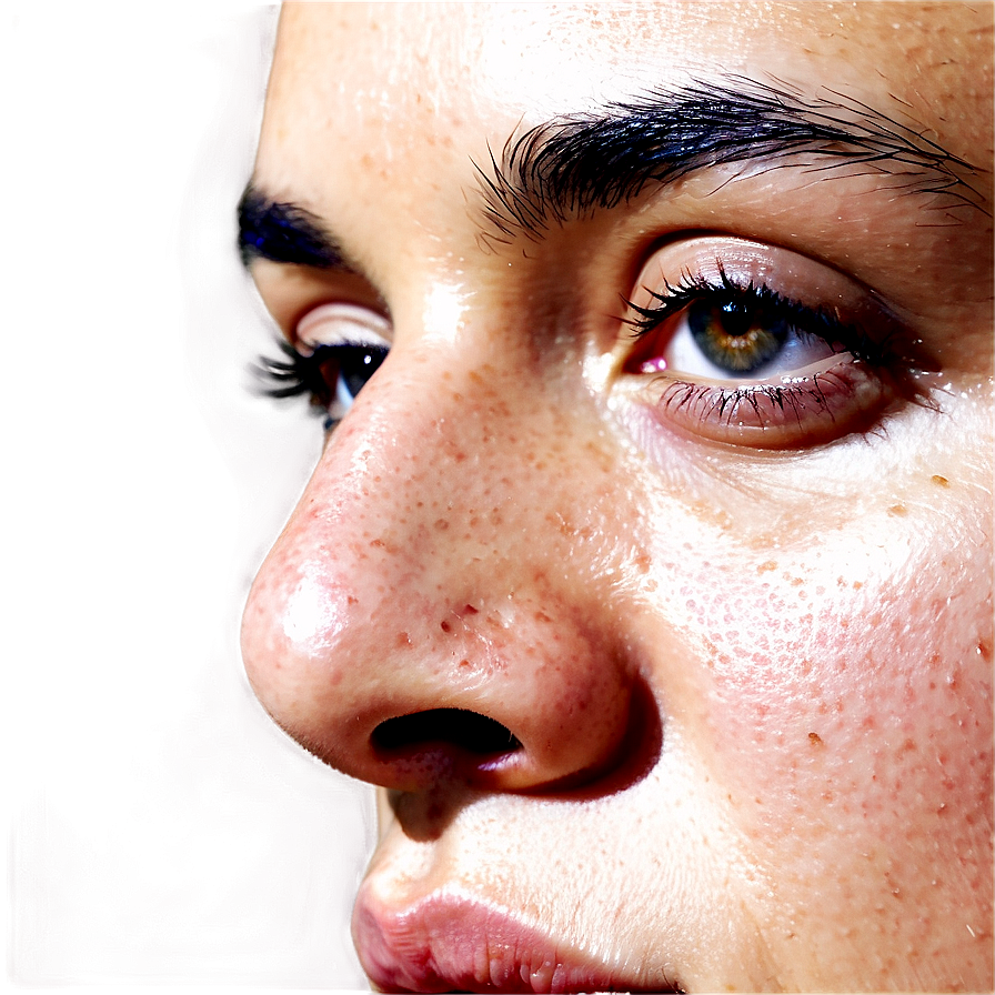 Realistic Nose Drawing Png Mlu55 PNG