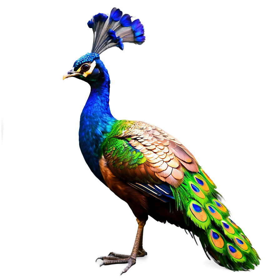 Download Realistic Peacock Bird Png 06232024