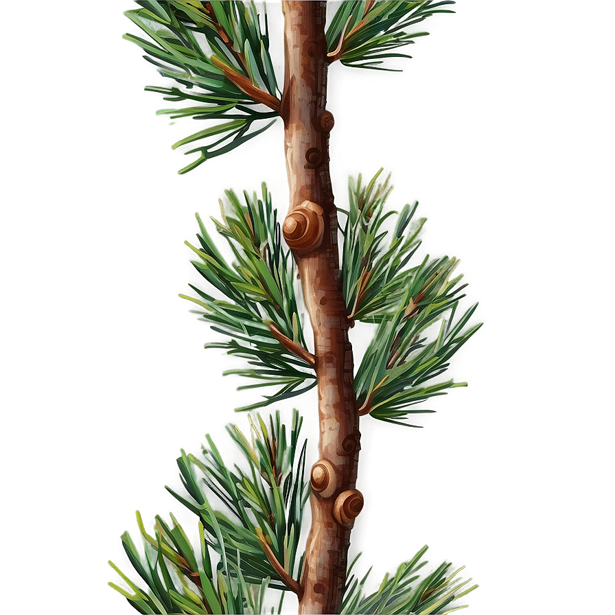 Realistic Pine Branch Png 87 PNG