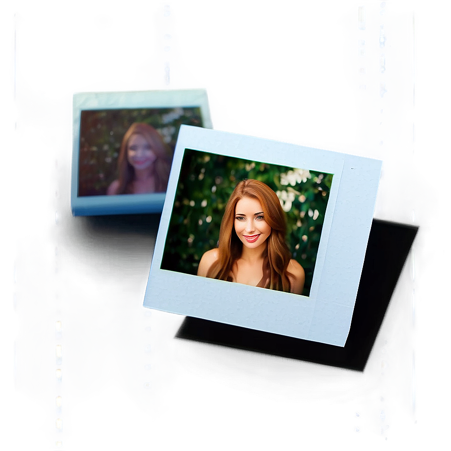 Realistic Polaroid Film Illustration Png 06202024 PNG