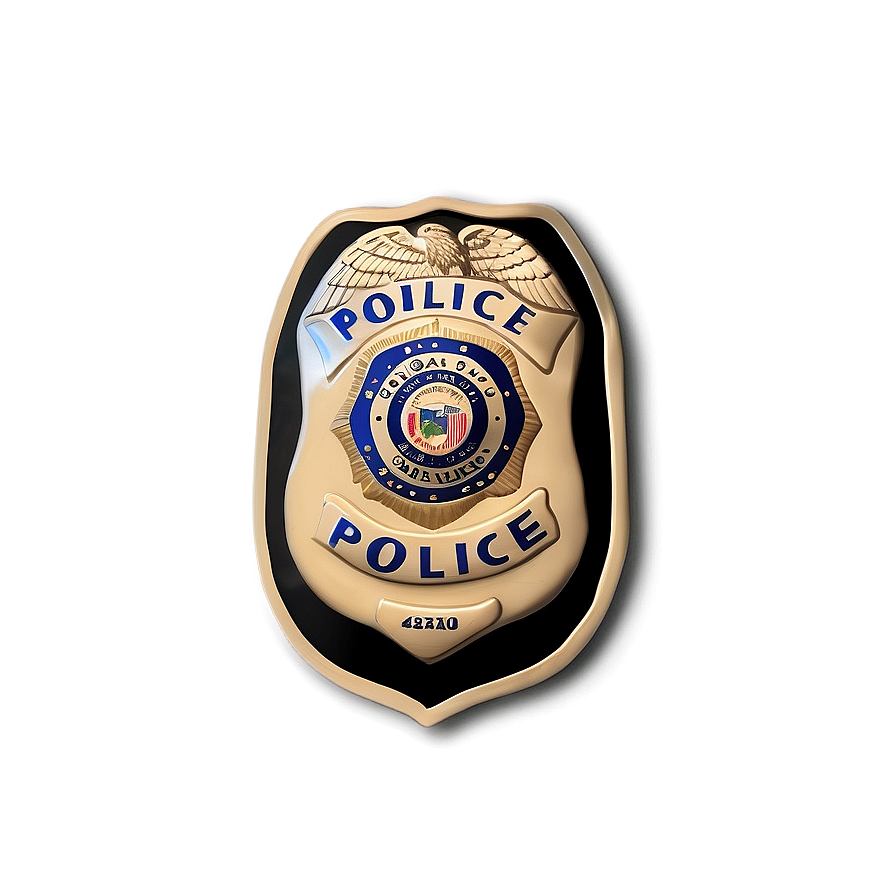 Realistic Police Badge Png Cgx PNG
