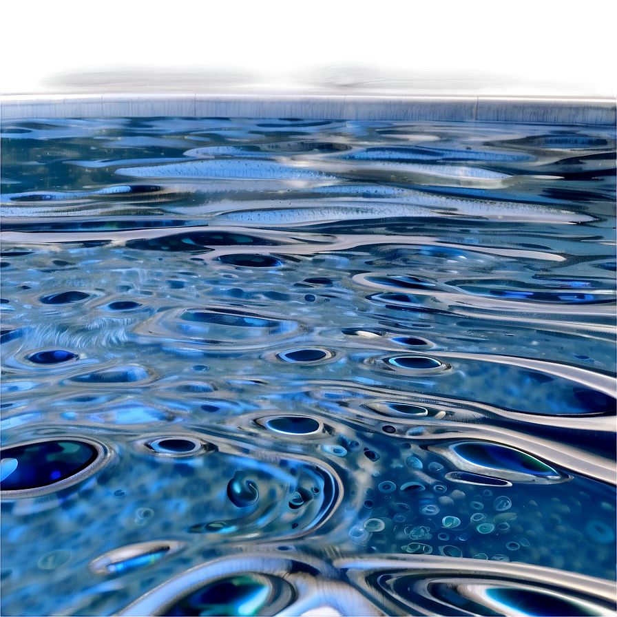 Realistic Pool Water Ripple Png 06252024 PNG