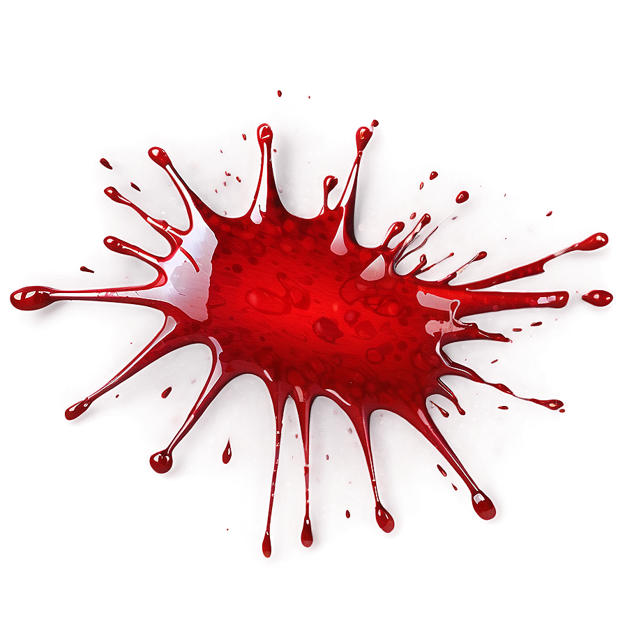 Realistic Red Blood Splatter Png Fxf PNG