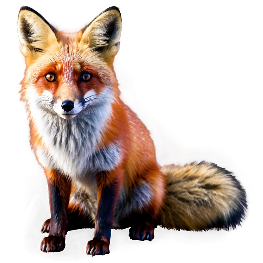 Realistic Red Fox Png 06242024 PNG