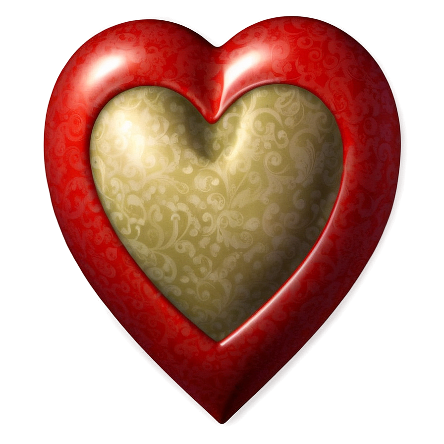 Realistic Red Heart Emoji Png Vdy39 PNG