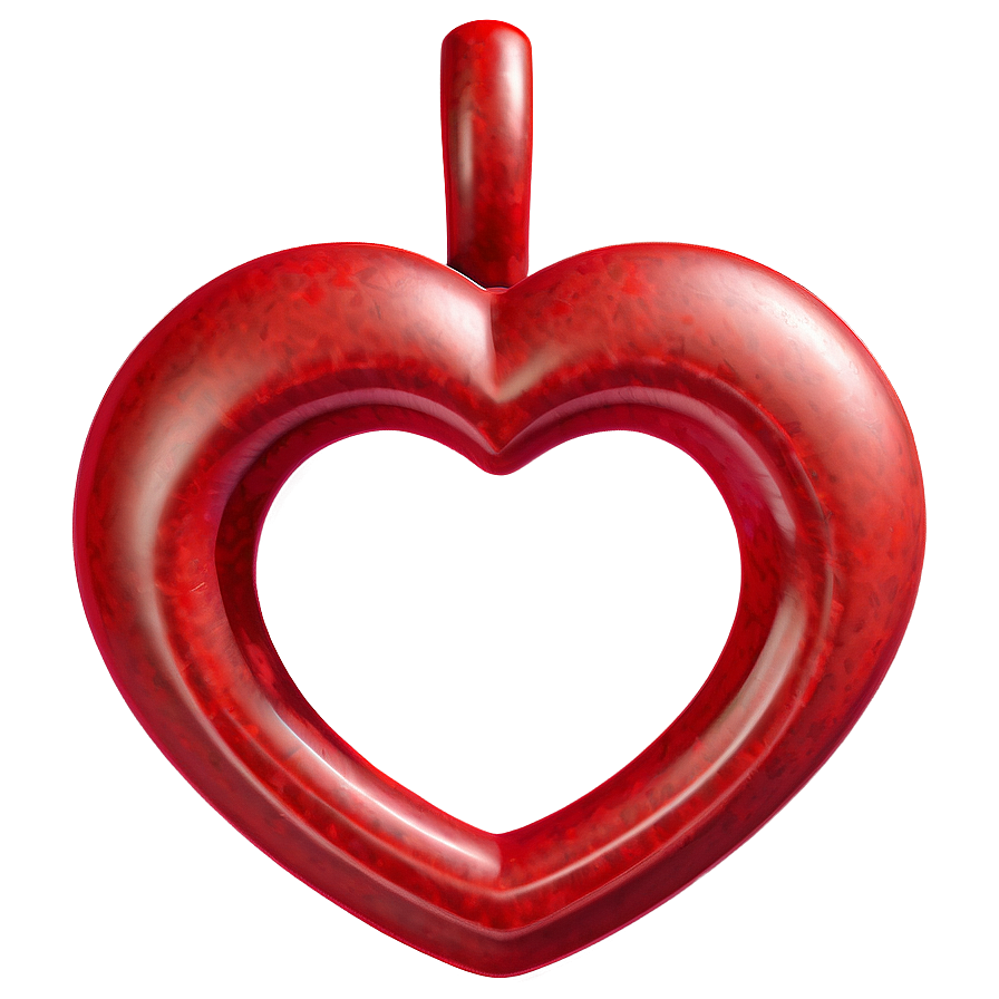 Realistic Red Heart Png 05242024 PNG