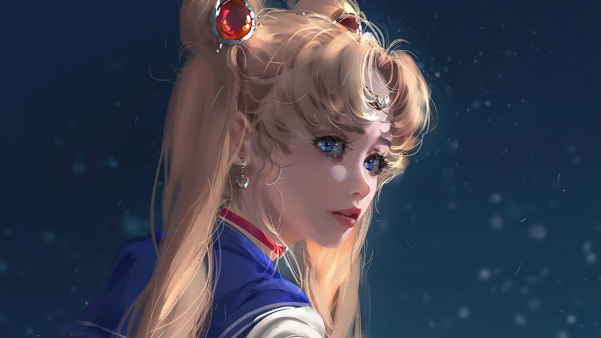 Realistisk Sailor Moon PFP. Wallpaper