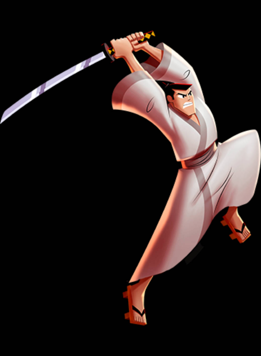 Realistic Samurai Jack Character Illustration Picture